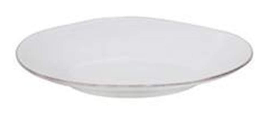 Aparte White 7" Oval Serving Platter by Costa Nova China-1