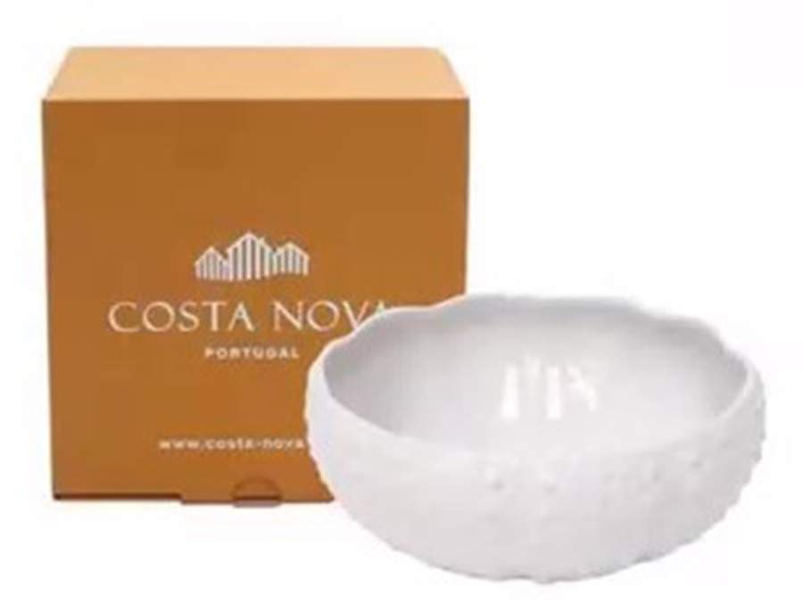 Aparte White 7" Round Serving Bowl by Costa Nova China-1