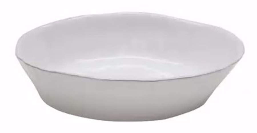 Aparte White 10" Oval Baker by Costa Nova China-1