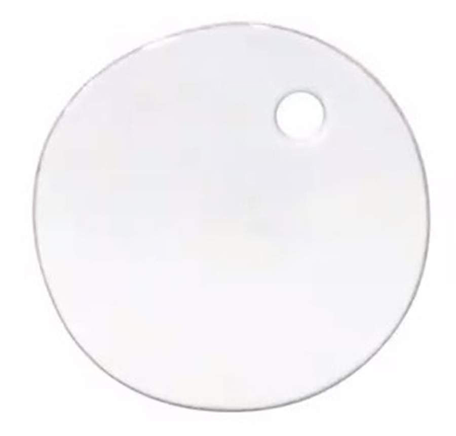 Aparte White Round Ceramic Cutting Board by Costa Nova China-1