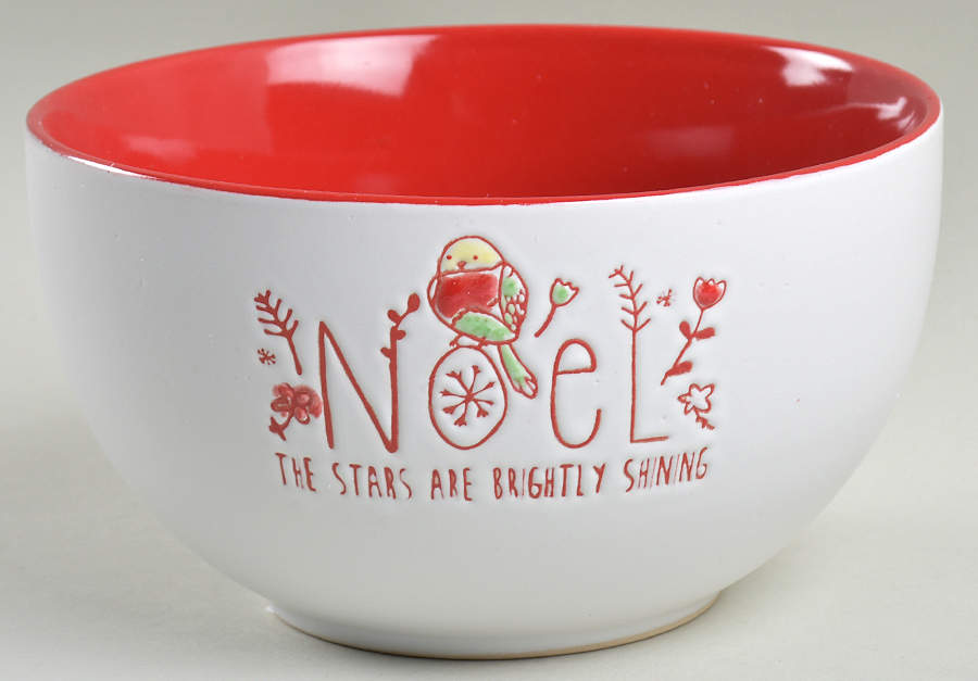 Holiday Greetings Individual Ice Cream Dish by Certified International-1