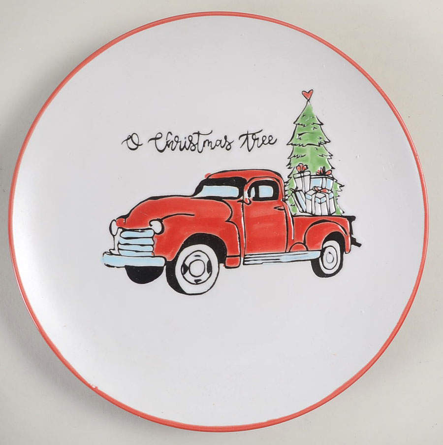 Holly Jolly Dessert Luncheon Plate by Certified International-1