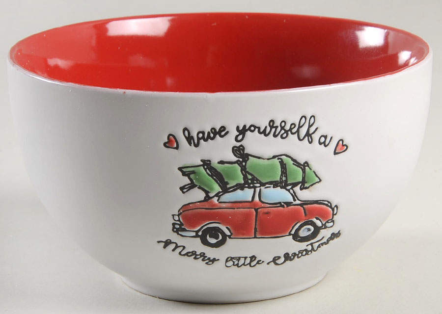 Holly Jolly Individual Ice Cream Dish by Certified International-1