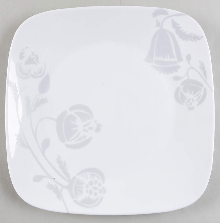 Night Blooms Square Dinner Plate by Corning Corelle-1