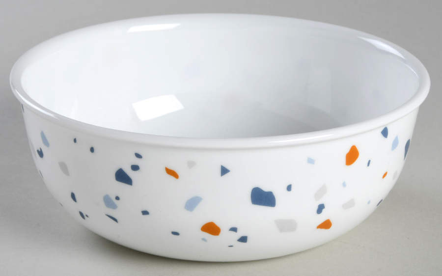 Terrazzo Azul Soup/Cereal Bowl by Corning Corelle-1