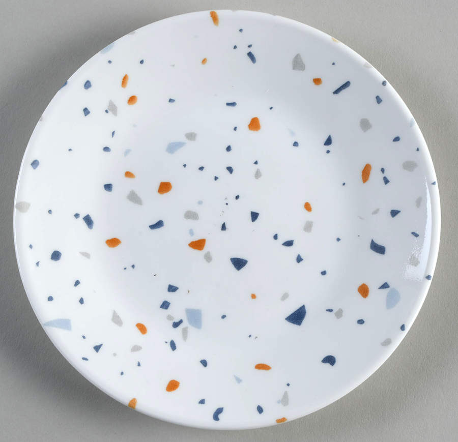 Terrazzo Azul Appetizer Plate by Corning Corelle-1