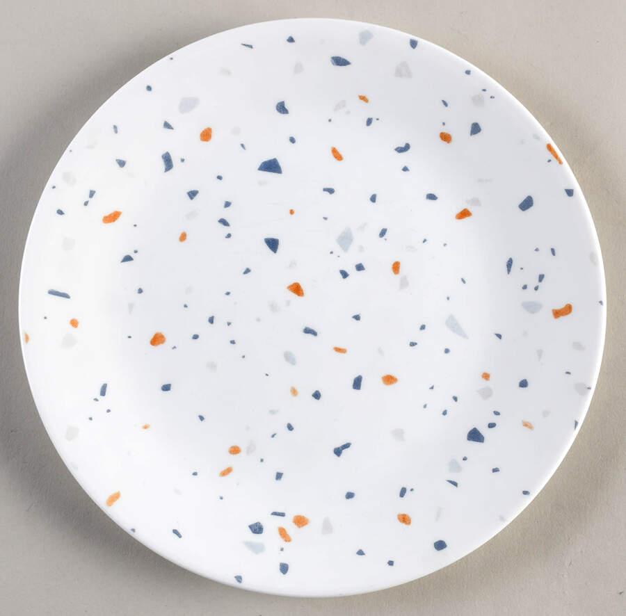 Terrazzo Azul Salad Plate by Corning Corelle-1