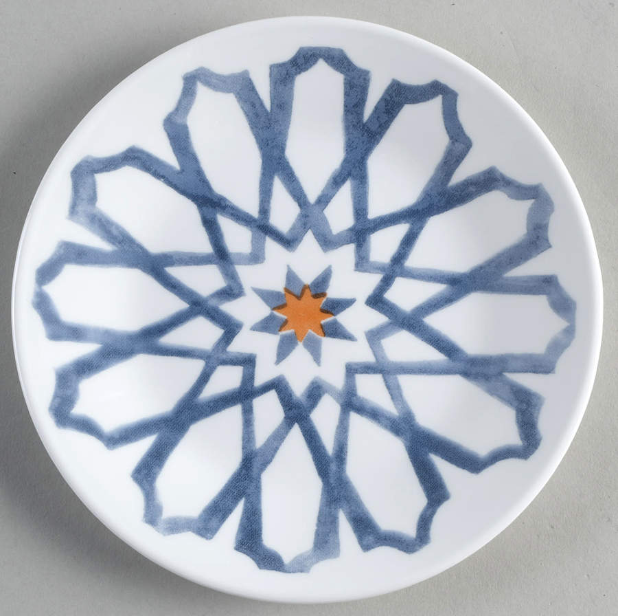 Amalfi Azul Appetizer Plate by Corning Corelle-1