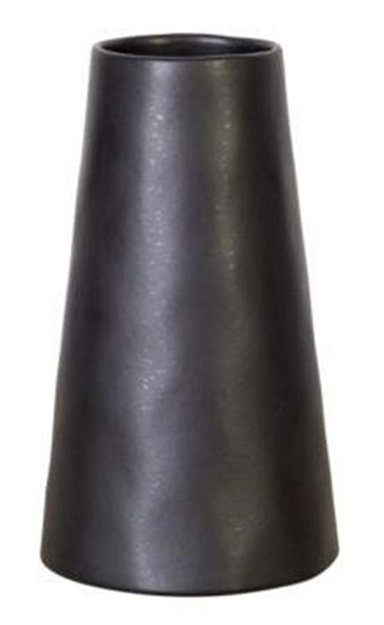 Le Jardin Sable Noir (Black) 9" Vase by Costa Nova China-1