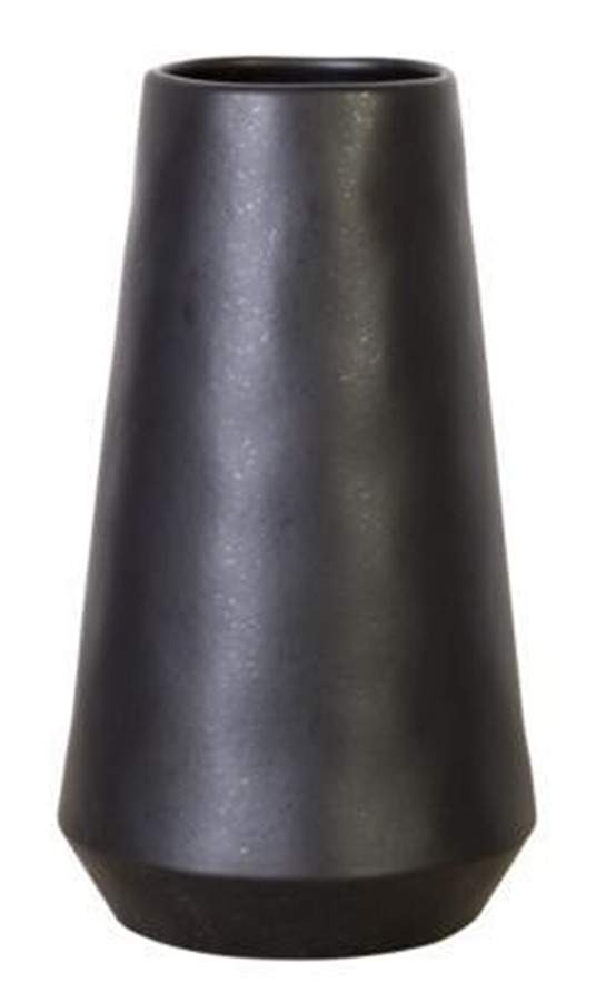 Le Jardin Sable Noir (Black) 11" Vase by Costa Nova China-1