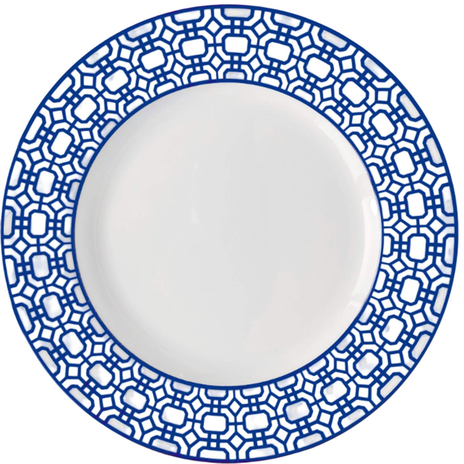 Newport Blue Dinner Plate by Caskata-1