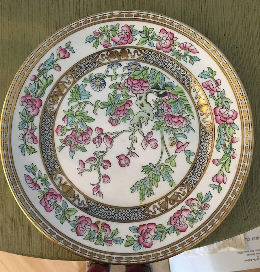Indian Tree Dinner Plate by Coronet (England)-1