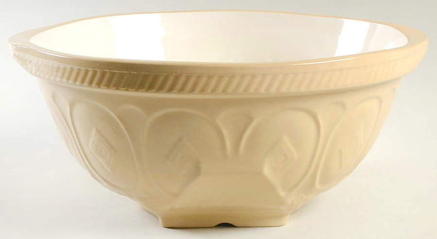 English Gripstand 13" Mixing Bowl by Cloverleaf (England)-1
