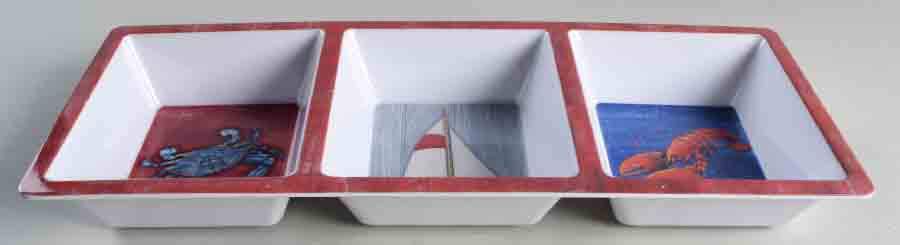 Maritime (Melamine) 3-Part Relish by Certified International-1
