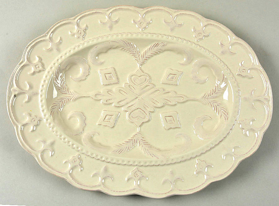 CIC201 16" Oval Serving Platter by Certified International-1