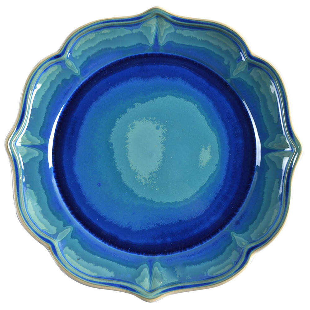 Dori Atlantic Blue Dinner Plate by Casafina-1