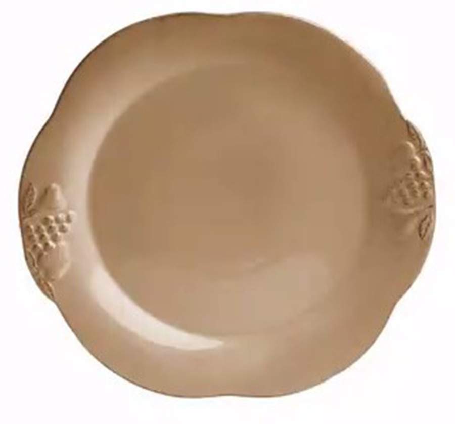 Madeira Harvest (Mocha) Salad Plate by Casafina-1