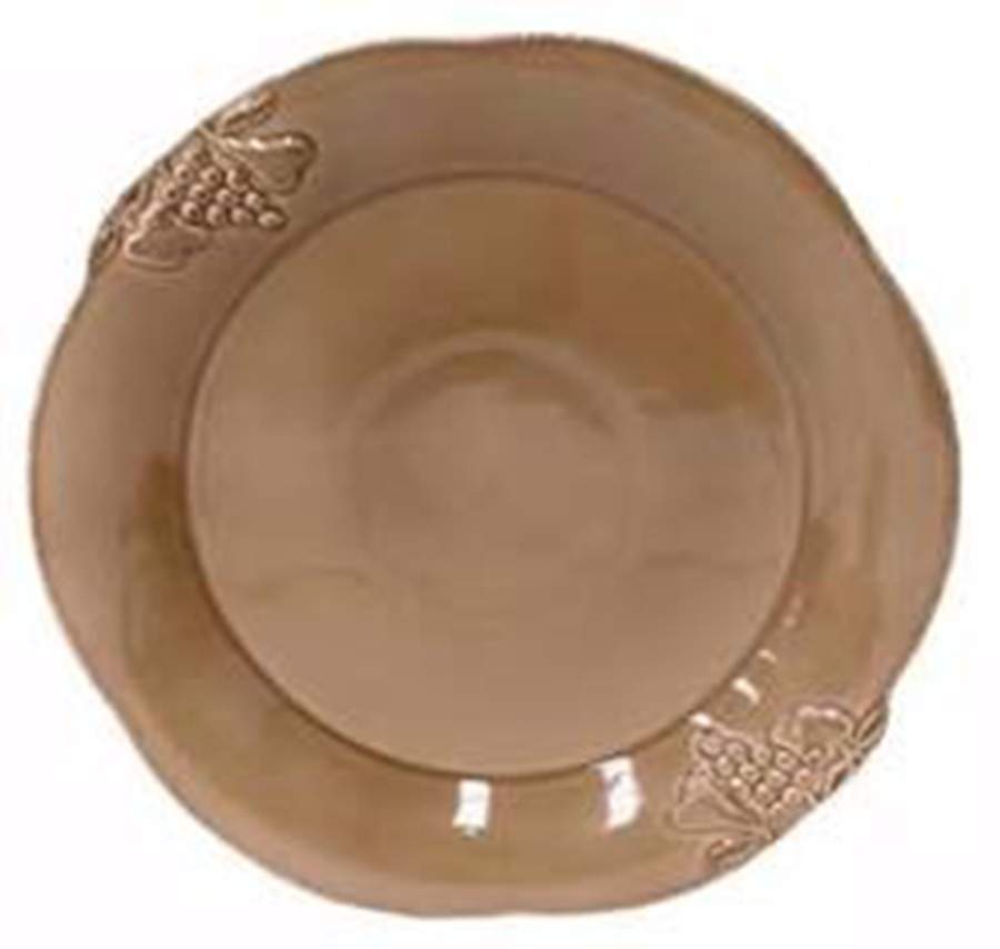 Madeira Harvest (Mocha) Service Plate (Charger) by Casafina-1