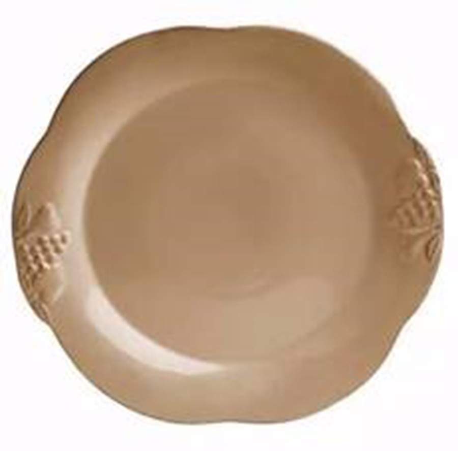 Madeira Harvest (Mocha) Dinner Plate by Casafina-1