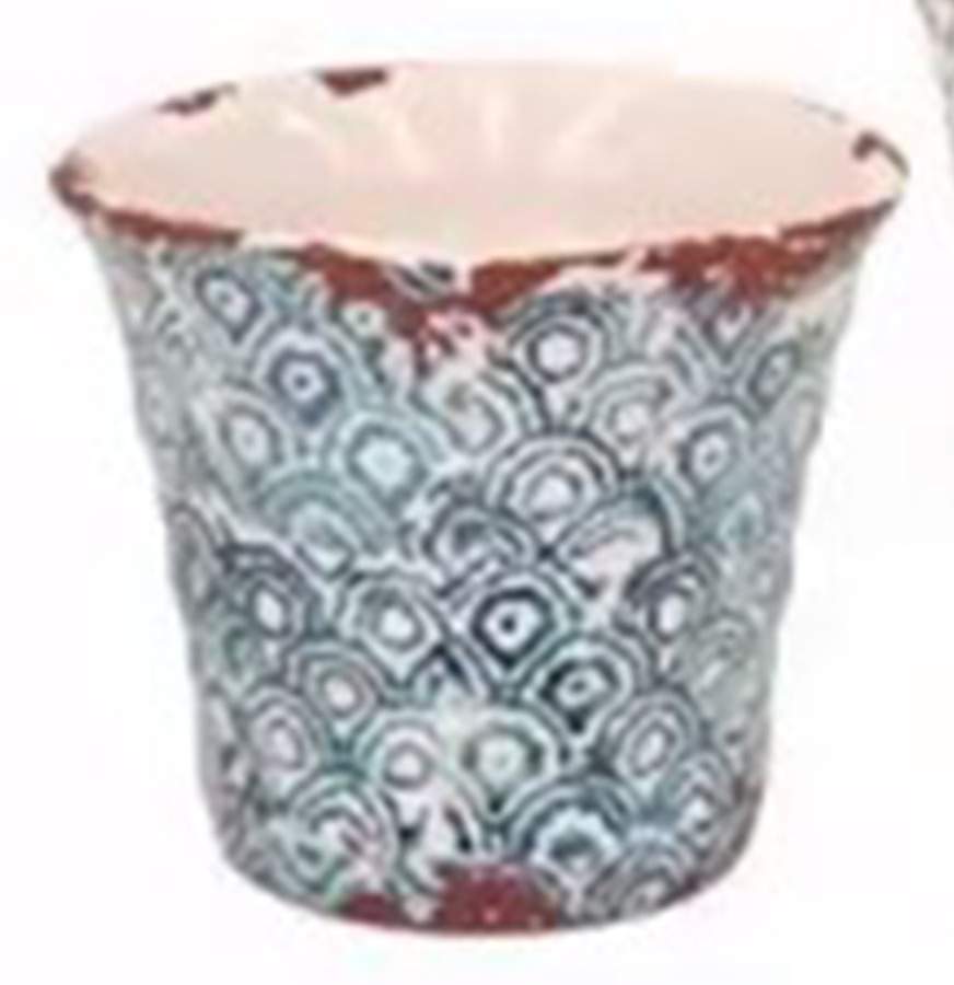 Piastrella 4" Flower Pot by Casafina-1