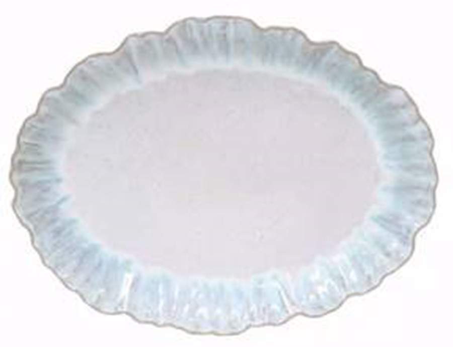 Majorca Sea 16" Oval Serving Platter by Casafina-1