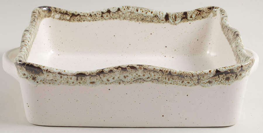 Toscana Cream (Aglio) 11" Square Baker by Casafina-1
