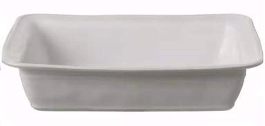 Fontana White 13"  Rectangular Baker by Casafina-1