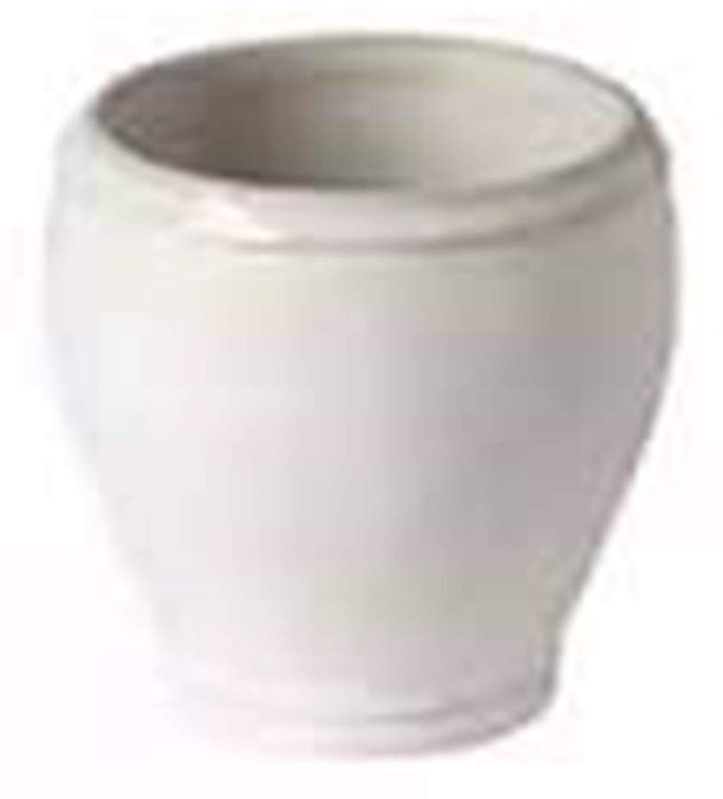 Fontana White China Bathroom Tumbler by Casafina-1