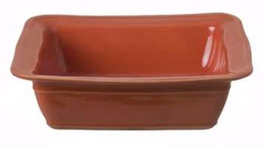 Fontana Paprika 10" Square Baker by Casafina-1