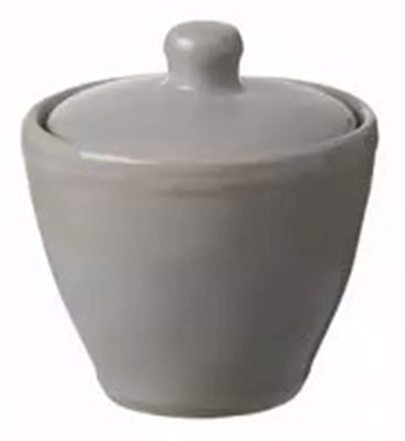 Fontana Dove Gray Sugar Bowl & Lid by Casafina-1