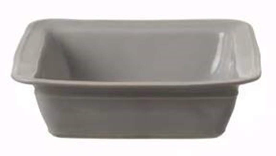 Fontana Dove Gray 10" Square Baker by Casafina-1