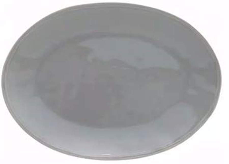 Fontana Dove Gray 15" Oval Serving Platter by Casafina-1