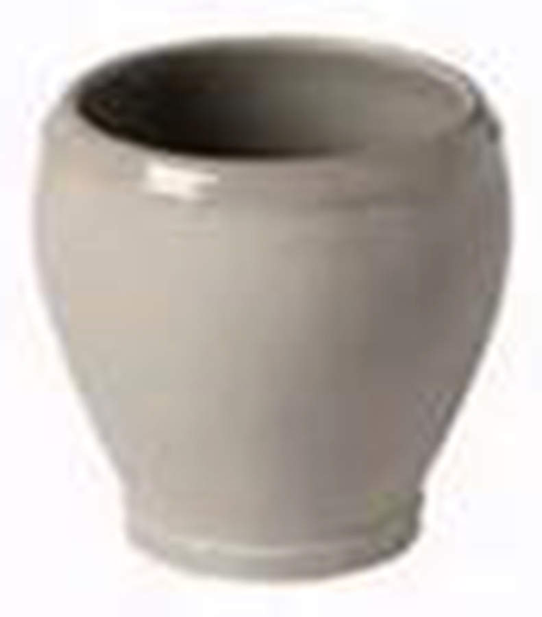 Fontana Dove Gray China Bathroom Tumbler by Casafina-1