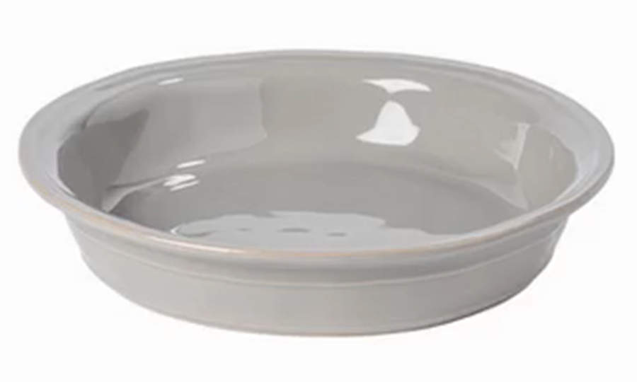 Fontana Dove Gray Pie Serving Plate by Casafina-1