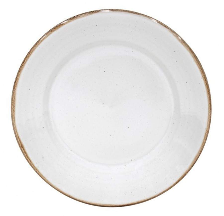 Sardegna White Dinner Plate by Casafina-1