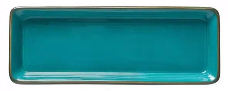 Sardegna Blue 14" Rectangular Tray by Casafina-1