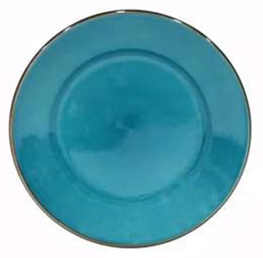 Sardegna Blue Dinner Plate by Casafina-1
