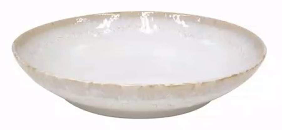 Taormina White 13" Pasta Serving Bowl by Casafina-1