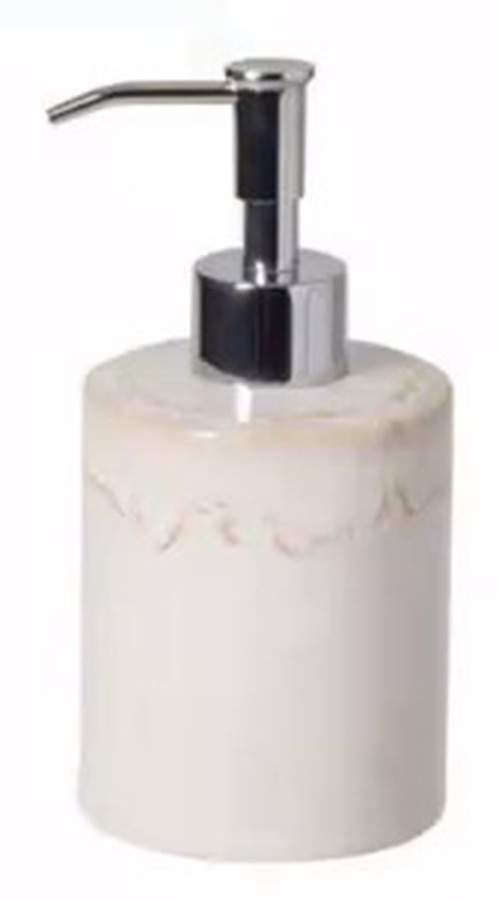 Taormina White Lotion Dispenser by Casafina-1