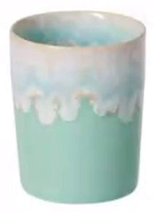 Taormina Aqua China Bathroom Tumbler by Casafina-1