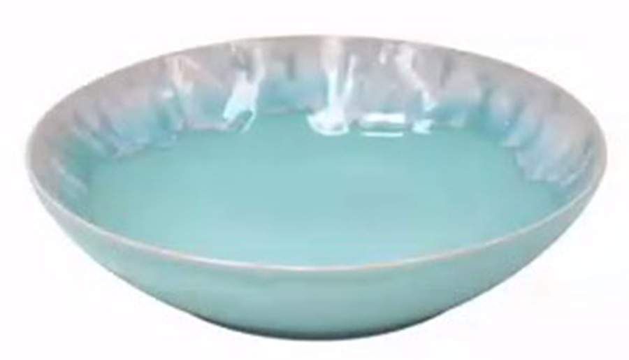 Taormina Aqua 8" Soup/Pasta Bowl by Casafina-1