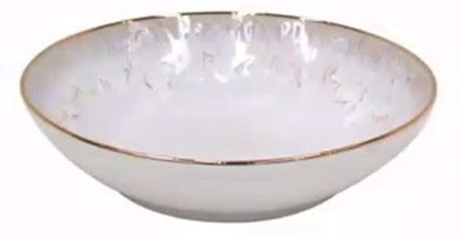 Taormina Gold 8" Soup/Pasta Bowl by Casafina-1