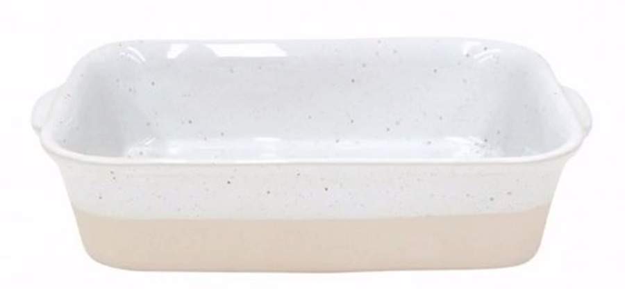 Fattoria White 10" Rectangular Baker by Casafina-1