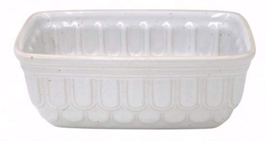 Fattoria White Loaf Pan by Casafina-1