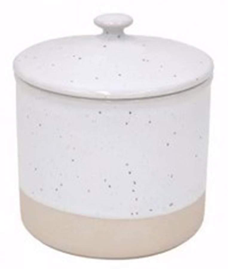 Fattoria White Small Canister & Lid by Casafina-1