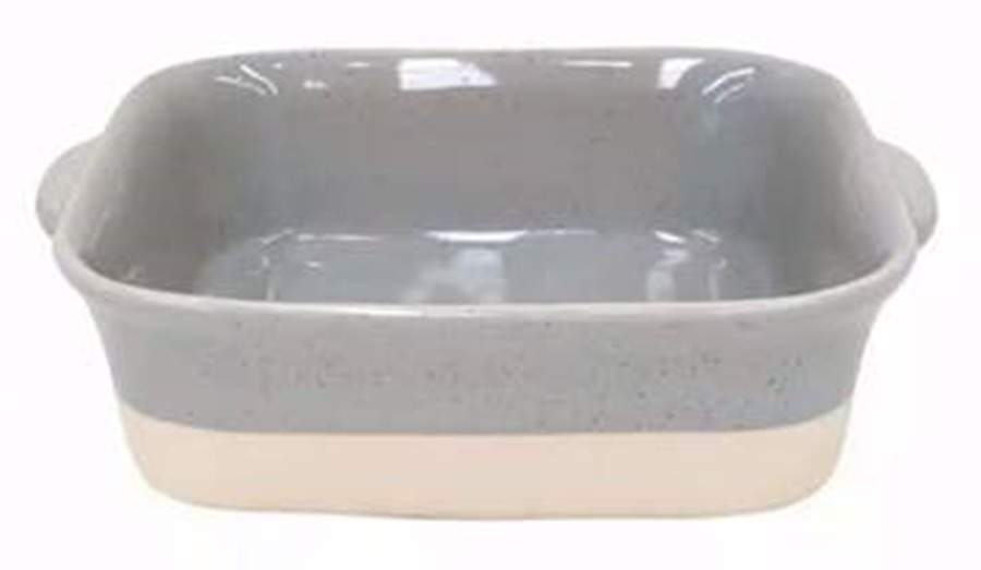 Fattoria Gray 10" Square Baker by Casafina-1