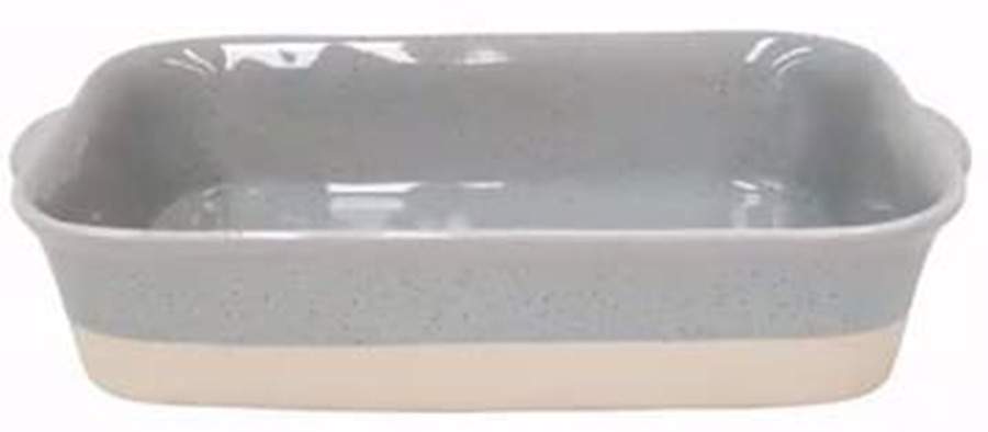 Fattoria Gray 13"  Rectangular Baker by Casafina-1
