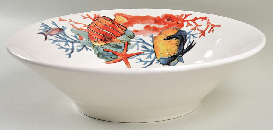 CU48 12" Round Serving Bowl by Ceramica Cuore-1
