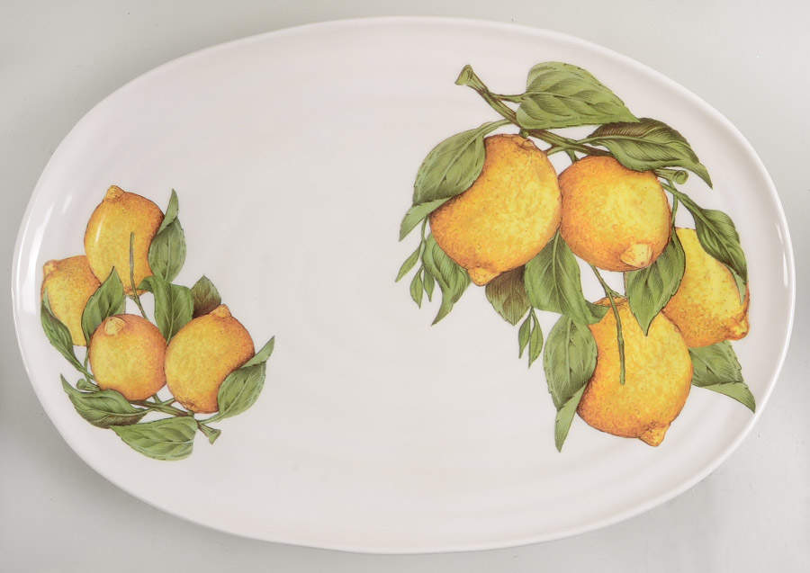 CU49 20" Oval Serving Platter by Ceramica Cuore-1