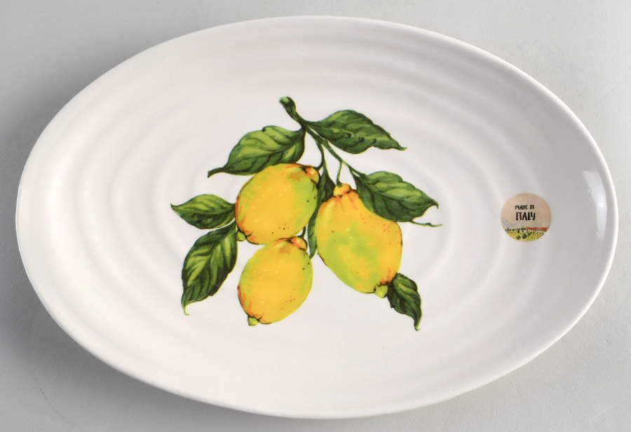 CU49 13" Oval Serving Platter by Ceramica Cuore-1